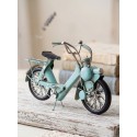 Clayre & Eef Decorative Miniature Motor 27x9x17 cm Blue Iron