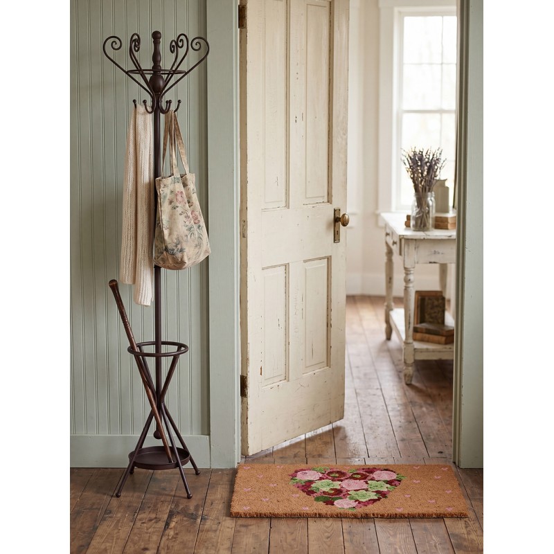 Clayre & Eef Porte-manteau sur pied 180 cm Marron Fer