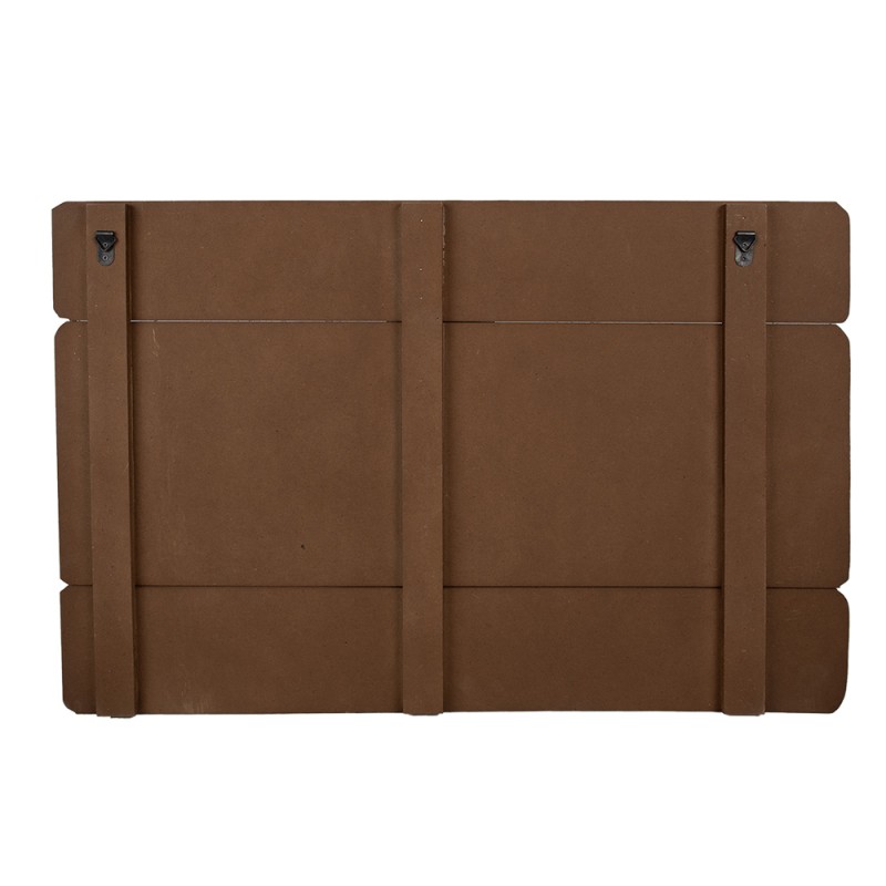 Clayre & Eef Quadro 71x3x46 cm Beige Legno Mucca
