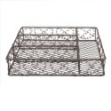 Clayre & Eef Range-couverts 31x25x7 cm Marron Métal