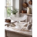 Clayre & Eef Schaal Ø 20x14 cm Transparant Glas