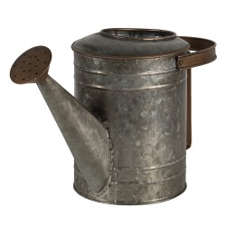 Clayre & Eef Arrosoir de décoration 31x14x20 cm Gris Métal