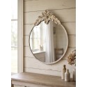 Clayre & Eef Specchio 50x4x60 cm Beige Metallo