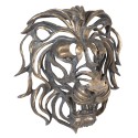 Clayre & Eef Statuetta Leone 42x23x46 cm Marrone Poliresina