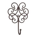 Clayre & Eef Wandhaak 13x5x19 cm Bruin IJzer