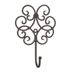 Clayre & Eef Wandhaak 13x5x19 cm Bruin IJzer