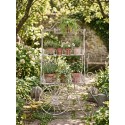 Clayre & Eef Planthouder 131x79x220 cm Wit Bruin Metaal