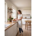 Clayre & Eef Broodmand 35x35x8 cm Wit Grijs Katoen Hond