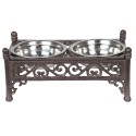Clayre & Eef Chien de crèche 28x15x13 cm Marron Fer