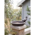 Clayre & Eef Vogelfutterhaus 16x18x9 cm Braun Eisen