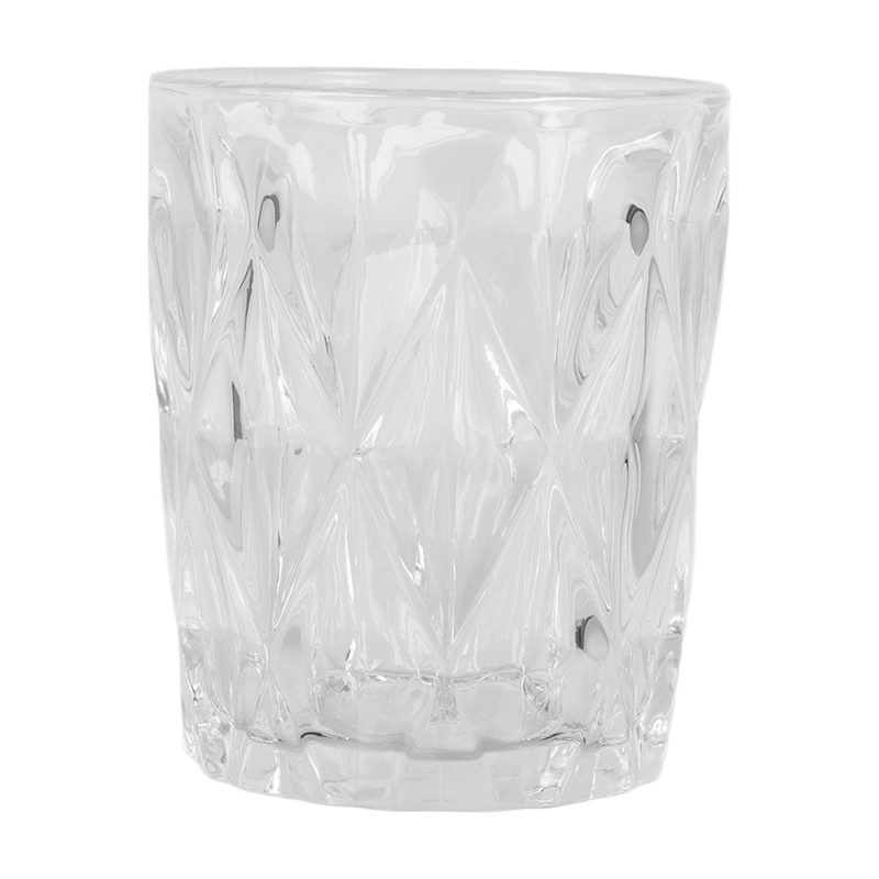 Clayre & Eef Bicchiere d'acqua 250 ml Trasparente Vetro
