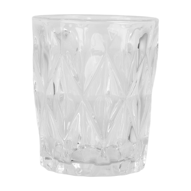 Clayre & Eef Bicchiere d'acqua 250 ml Trasparente Vetro