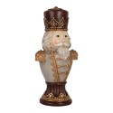 Clayre & Eef Christmas Decoration Figurine Nutcracker 16x10x30 cm Brown Plastic