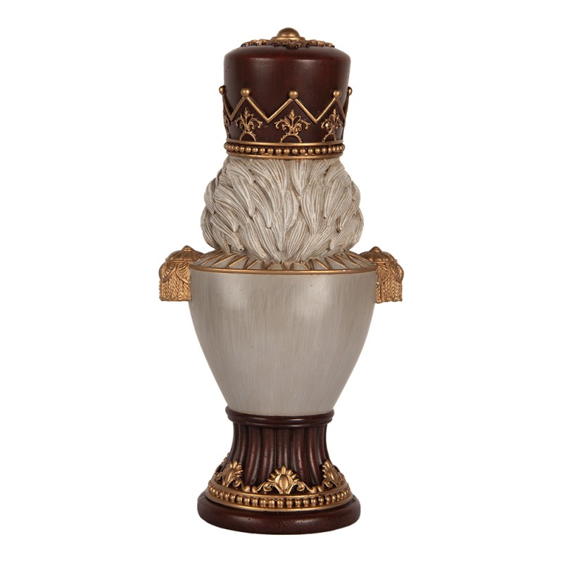 Clayre & Eef Christmas Decoration Figurine Nutcracker 16x10x30 cm Brown Plastic