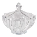 Clayre & Eef Barattolo di vetro Ø 12x12 cm Vetro