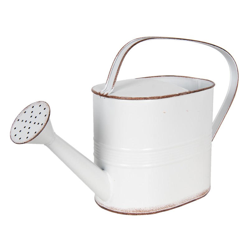 Clayre & Eef Decoratie Gieter 40x14x25 cm Wit Metaal