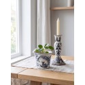 Clayre & Eef Planter Ø 16x13 cm White Blue Ceramic