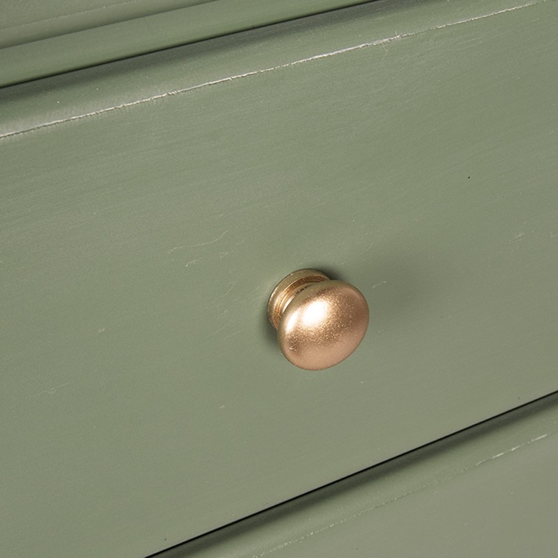 Clayre & Eef Kast 54x42x184 cm Groen Metaal