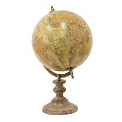 Clayre & Eef Globe 22x35 cm Beige Rose Bois