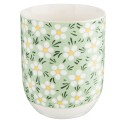Clayre & Eef Mok 100 ml Groen Porselein Bloemen