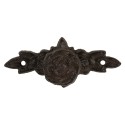 Clayre & Eef Maniglia 10x4x3 cm Marrone Metallo