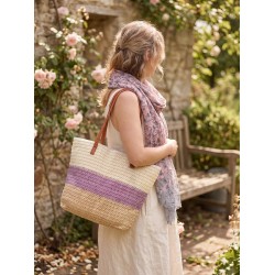 Juleeze Foulard Ladies Print 85x180 cm Rose Synthétique