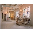 Clayre & Eef Dining Table 180x90x82 cm Brown Wood