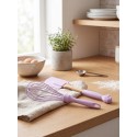 Clayre & Eef Keukengerei set van 2 Vogel 28x5 / 26x6 cm Paars Kunststof