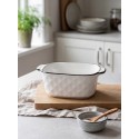 Clayre & Eef Schale 400 ml Weiß Keramik