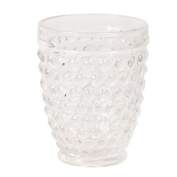 Clayre & Eef Waterglas 225 ml Glas Rondjes