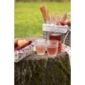 Clayre & Eef Waterglas 225 ml Glas Rondjes