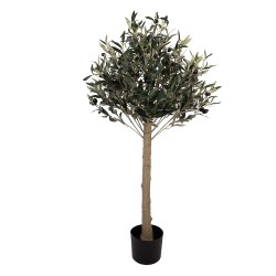 Clayre & Eef Ulivo artificiale 45x45x120 cm Verde Plastica