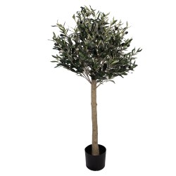 Clayre & Eef Ulivo artificiale 45x45x120 cm Verde Plastica