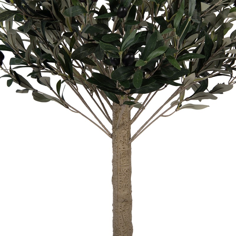Clayre & Eef Kunst Olijfboom 45x45x120 cm Groen Kunststof