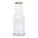 Clayre & Eef Decorative Bottle Ø 9x20 cm Transparent Glass