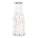 Clayre & Eef Decorative Bottle Ø 9x20 cm Transparent Glass