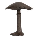 Clayre & Eef Image de décoration Champignon 12x11x14 cm Marron Métal