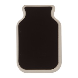Clayre & Eef Magnete 5x1x8 cm Bianco Metallo