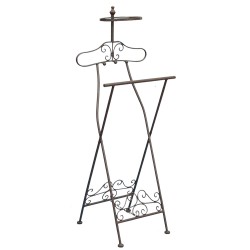 Clayre & Eef Servo muto 121 cm Marrone Ferro