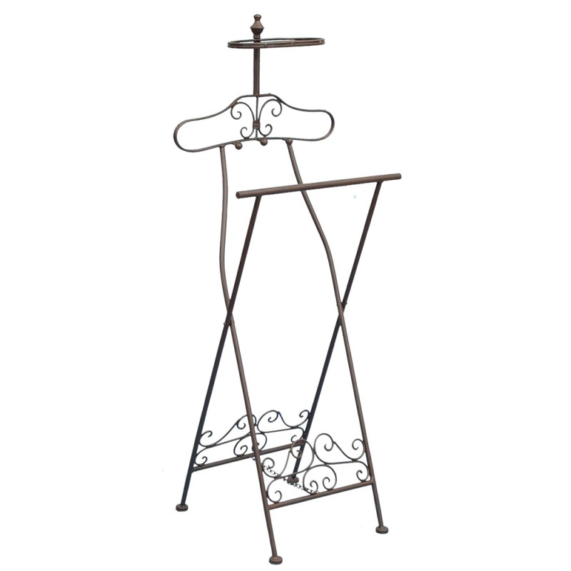 Clayre & Eef Valet de chambre 121 cm Marron Fer