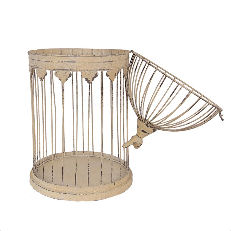 Clayre & Eef Decorazione gabbia set di 2 Ø 32x60 / Ø 23x40 cm Marrone Metallo
