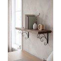 Clayre & Eef Wall shelf 105x35x35 cm Brown Wood