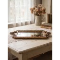 Clayre & Eef Bol de décoration 19x3x40 cm Couleur or Plastique