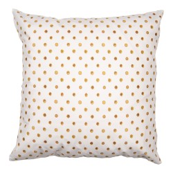 Clayre & Eef Cushion Cover 45x45 cm Beige Polyester Lemon