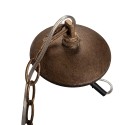 Clayre & Eef Lampe à suspension Ø 20x22 cm Couleur or Métal