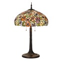 Lumilamp Table Lamp Tiffany Ø 46x72 cm Green Glass