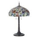 Lumilamp Table Lamp Tiffany Ø 46x72 cm Green Glass