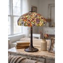 Lumilamp Table Lamp Tiffany Ø 46x72 cm Green Glass