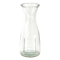 Clayre & Eef Caraffa Ø 10x27 cm Vetro