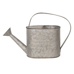 Clayre & Eef Arrosoir de décoration 40x14x25 cm Gris Métal